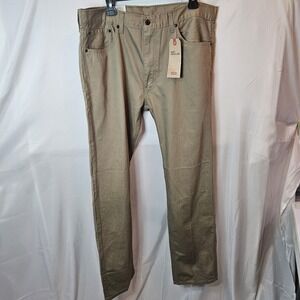 Men's Levi's Jeans BNWT Khaki 505 Regular 38x34 Timeless Classic Versatile 2013